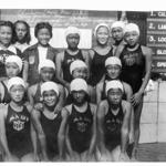 The Three-Year Swim Club girls? team in 1939 seen in Newburyport native Julie Checkoway?s new book ?The Three-Year Swim Club: The Untold Story of Maui?s Sugar Ditch Kids and Their Quest for Olympic Glory.? 